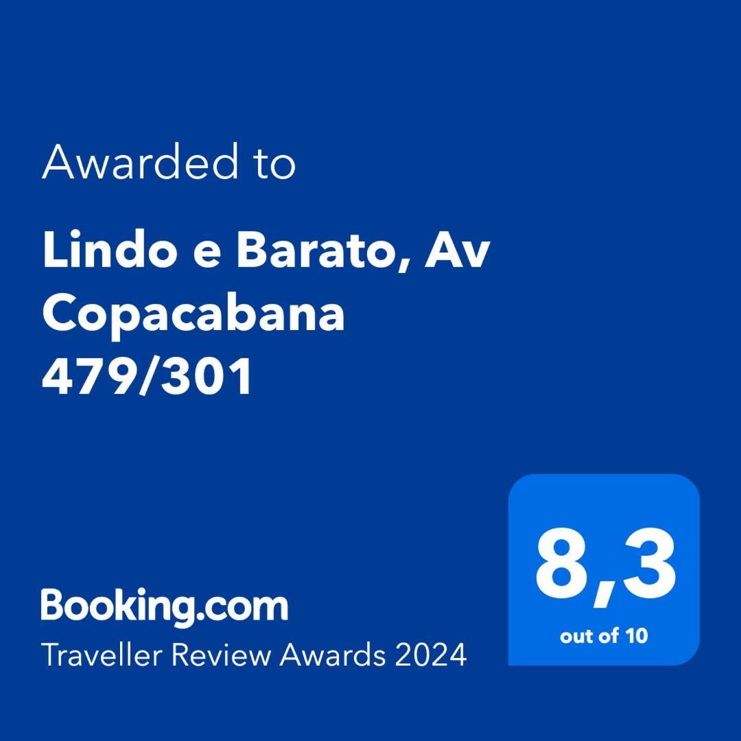 Lindo E Barato, Av Copacabana 479/301 Рио-де-Жанейро Экстерьер фото
